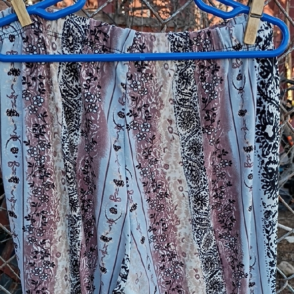 Mind Code Multicolor Striped Boot Cut Pants - Picture 6 of 7